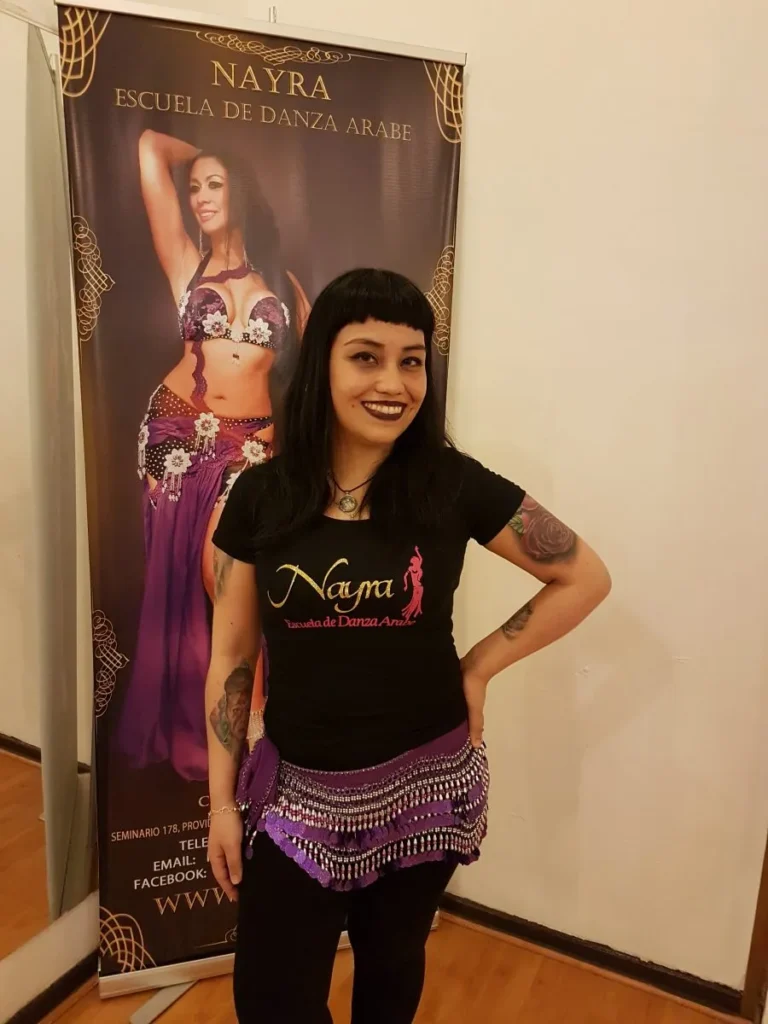 PRISCILA MARDONES — alumna de danza árabe