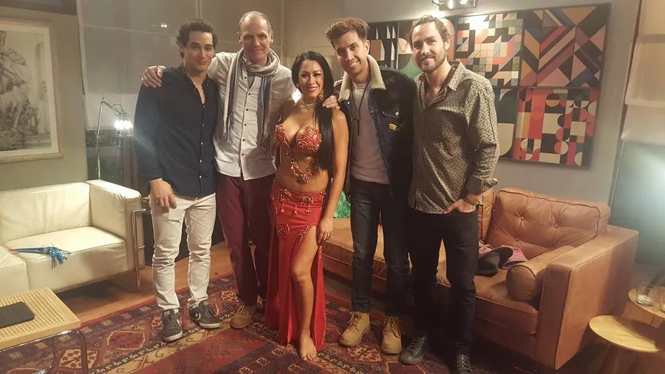 Teleserie «El Camionero» · TVN - Nayra danza arabe